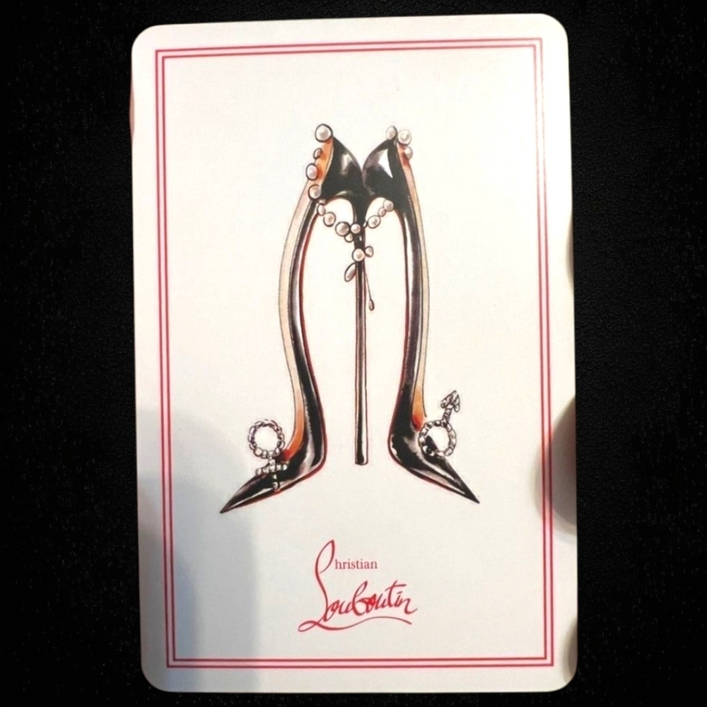 Christian Louboutin King Ltd Edition Players Card